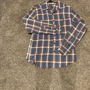 J. Crew Men’s Button down plaid casual shirt/ medium
